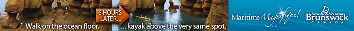Tourism New Brunswick Banner